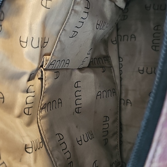 Anna By Anuschka Hand Painted Floral Shoulder Crossbody Leather Bag - Picture 16 of 16